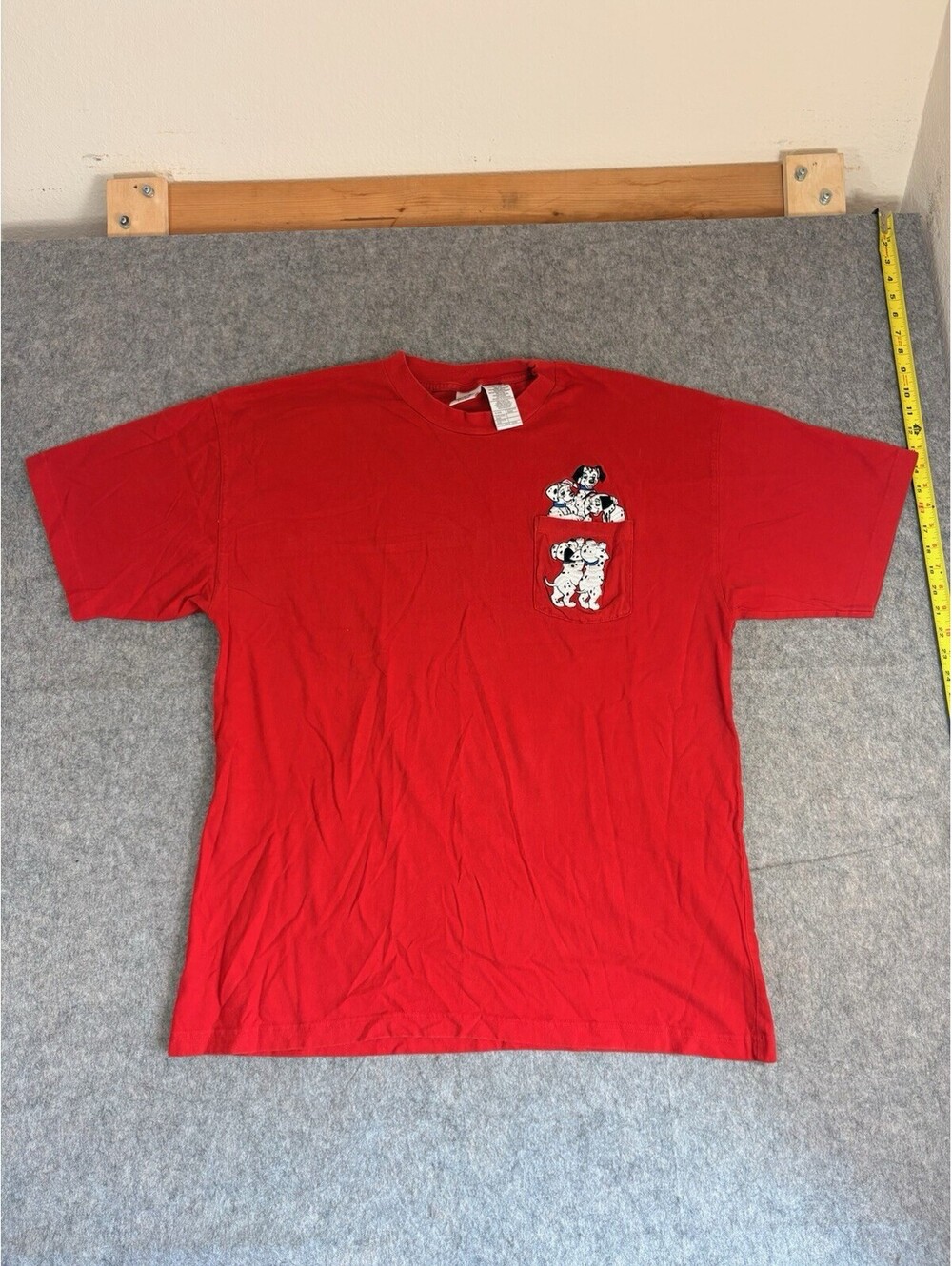 Vintage 90s Disney Store 101 Dalmatians Dogs Embroidered Shirt 2XL